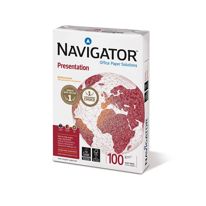 Koopiapaber Navigator Presentation A4 100g/m2