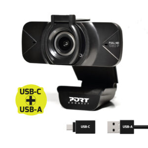 Veebikaamera PORT DESIGNS 1080p HD webcam